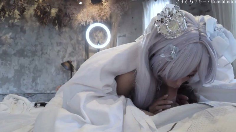 推特美少女福利姬 CosBlaster 付费作品 COSER胜利女神_妮姬_灰姑娘乳交无套性爱