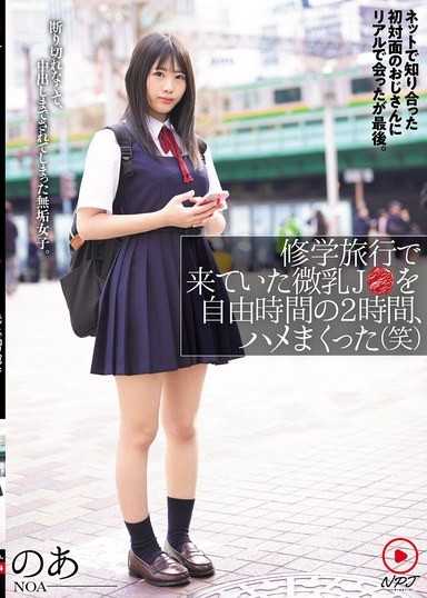 在修学旅行中来的微乳少女,在自由时间的2小时内,猛幹（笑）。在网路上认识的初次见面的大叔,一旦实际见了面,就无法拒绝,甚至被内射的纯真少女。
