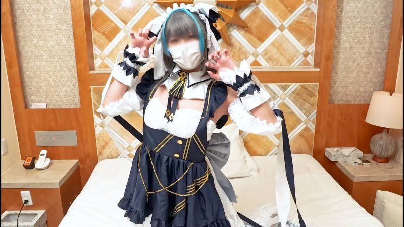 用认真可爱的柴郡猫COSPLAY，在阴道深处＆口内2发射！高潮不断的紧身妹抖抖抖的抖M女僕榨取大人的精液！