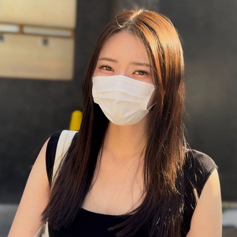 【無】菜◯緒似のGカップ！！某芸能プロ育成枠のグラビア級・爆美女“エリサ”ちゃん！！脚まで絵になる高身長・スレンダークビレ美巨乳モデルに大量中出し！！